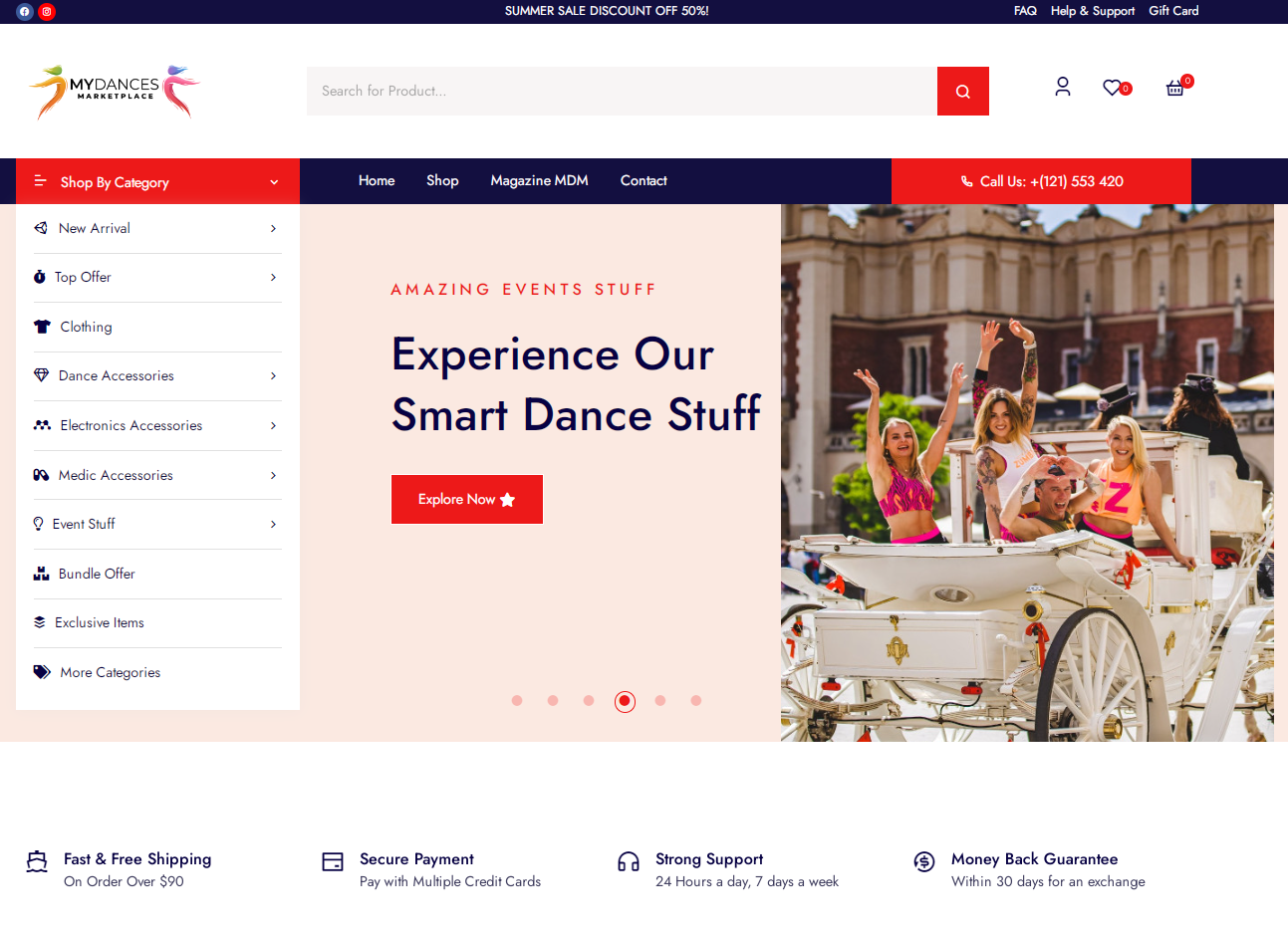 MyDances Marketplace